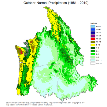 Mean Precipitation Map
