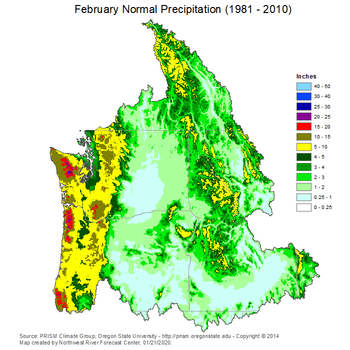 Mean Precipitation Map