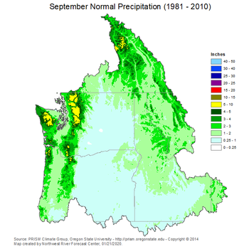 Mean Precipitation Map