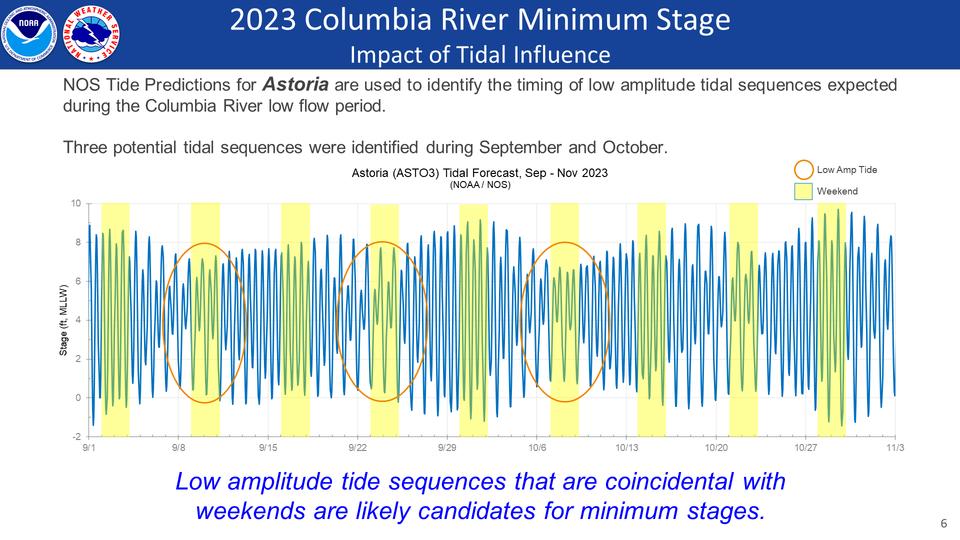 Forecast Details - Tidal Influence