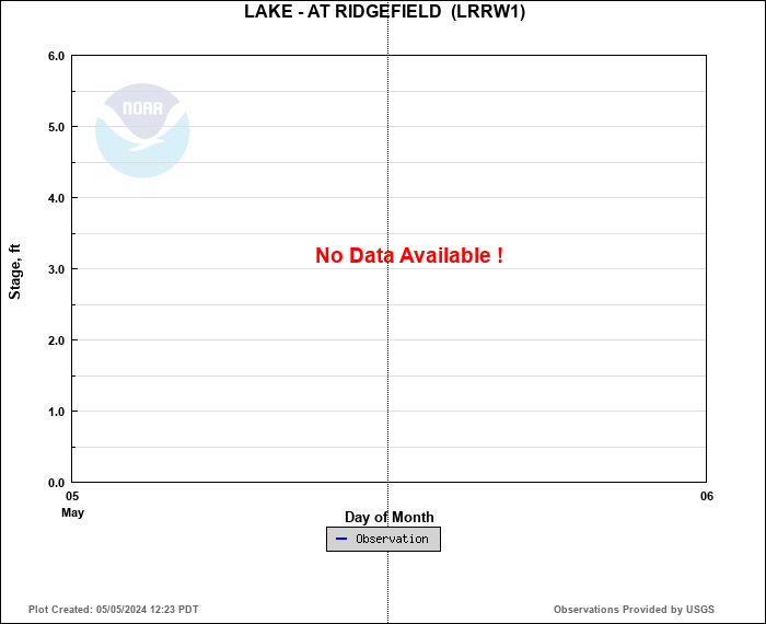 Hydrograph plot for LRRW1