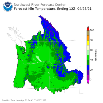 Day 6 Min Temperature Forecast Day 6 Min Temperature Forecast