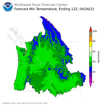 Day 7 Min Temperature Forecast Day 7 Min Temperature Forecast