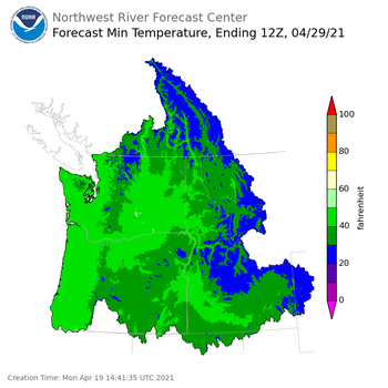 Day 10 Min Temperature Forecast Day 10 Min Temperature Forecast
