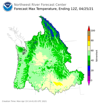 Day 6 Max Temperature Forecast Day 6 Max Temperature Forecast