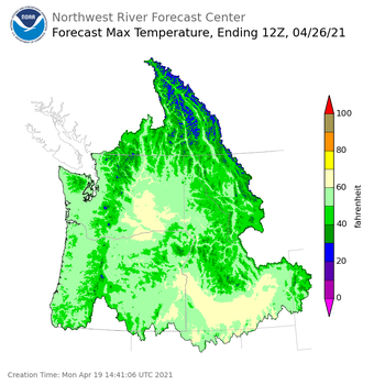 Day 7 Max Temperature Forecast Day 7 Max Temperature Forecast