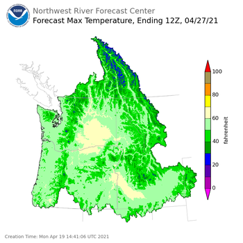 Day 8 Max Temperature Forecast Day 8 Max Temperature Forecast