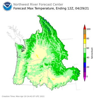 Day 10 Max Temperature Forecast Day 10 Max Temperature Forecast
