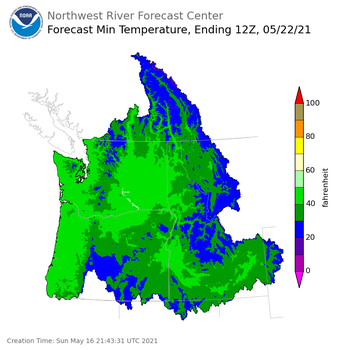 Day 6 Min Temperature Forecast Day 6 Min Temperature Forecast
