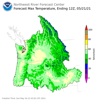Day 5 Max Temperature Forecast Day 5 Max Temperature Forecast
