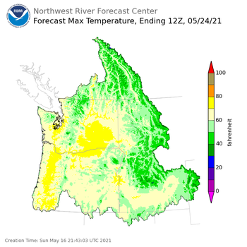 Day 8 Max Temperature Forecast Day 8 Max Temperature Forecast