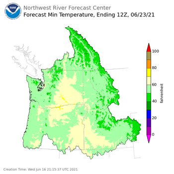 Day 7 Min Temperature Forecast Day 7 Min Temperature Forecast