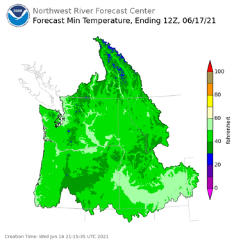 Day 1 Min Temperature Forecast Day 1 Min Temperature Forecast