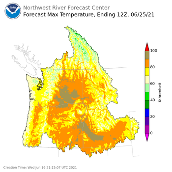 Day 9 Max Temperature Forecast Day 9 Max Temperature Forecast