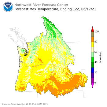 Day 1 Max Temperature Forecast Day 1 Max Temperature Forecast