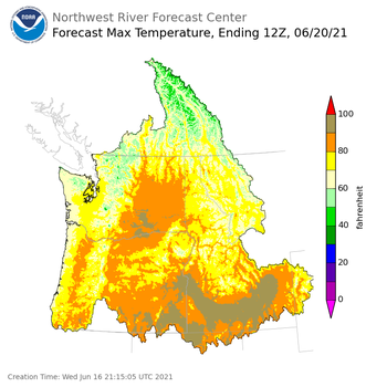 Day 4 Max Temperature Forecast Day 4 Max Temperature Forecast