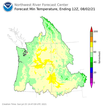 Day 8 Min Temperature Forecast Day 8 Min Temperature Forecast
