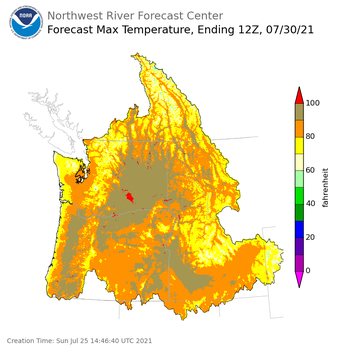 Day 5 Max Temperature Forecast Day 5 Max Temperature Forecast
