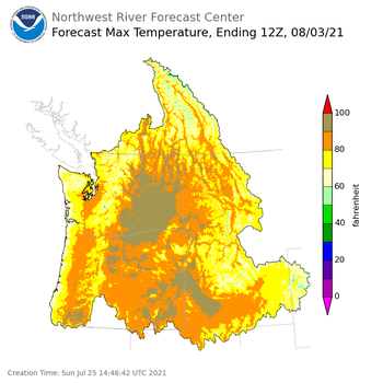 Day 9 Max Temperature Forecast Day 9 Max Temperature Forecast
