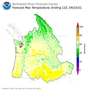 Day 7 Max Temperature Forecast Day 7 Max Temperature Forecast