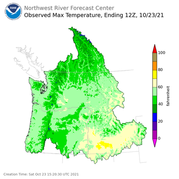 24 Max Temp Observation 24 Max Temp Observation