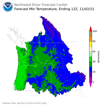 Day 10 Min Temperature Forecast Day 10 Min Temperature Forecast