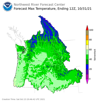 Day 8 Max Temperature Forecast Day 8 Max Temperature Forecast
