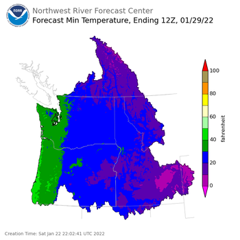 Day 7 Min Temperature Forecast Day 7 Min Temperature Forecast