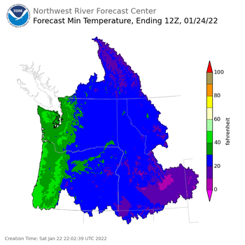 Day 2 Min Temperature Forecast Day 2 Min Temperature Forecast