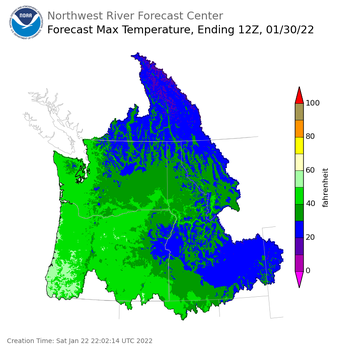 Day 8 Max Temperature Forecast Day 8 Max Temperature Forecast