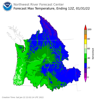 Day 9 Max Temperature Forecast Day 9 Max Temperature Forecast