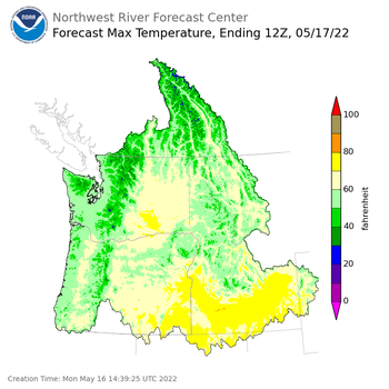 Day 1 Max Temp Forecast Day 1 Max Temp Forecast