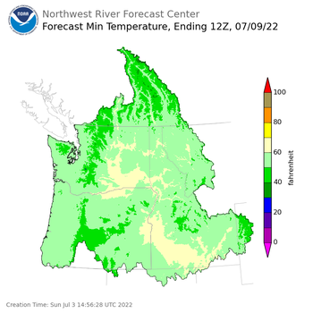 Day 6 Min Temperature Forecast Day 6 Min Temperature Forecast