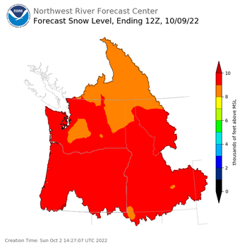 Day 7 Snow Level Forecast (5am) Day 7 Snow Level Forecast (5am)
