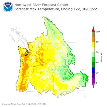 Day 1 Max Temp Forecast Day 1 Max Temp Forecast