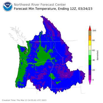 24 Hour Min Temp Forecast 24 Hour Min Temp Forecast