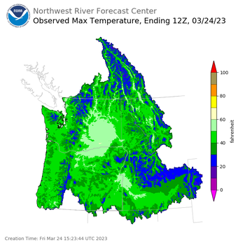 24 Max Temp Observation 24 Max Temp Observation