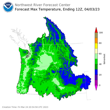 Day 10 Max Temperature Forecast Day 10 Max Temperature Forecast