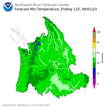 24 Hour Min Temp Forecast 24 Hour Min Temp Forecast