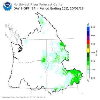 Day 9 QPF Day 9 QPF