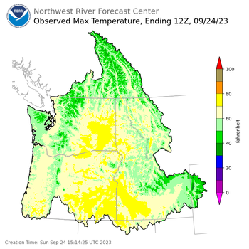 24 Max Temp Observation 24 Max Temp Observation
