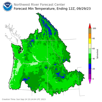 Day 5 Min Temperature Forecast Day 5 Min Temperature Forecast