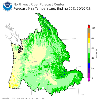 Day 8 Max Temperature Forecast Day 8 Max Temperature Forecast