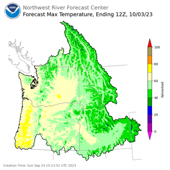 Day 9 Max Temperature Forecast Day 9 Max Temperature Forecast