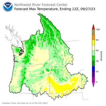 Day 3 Max Temperature Forecast Day 3 Max Temperature Forecast
