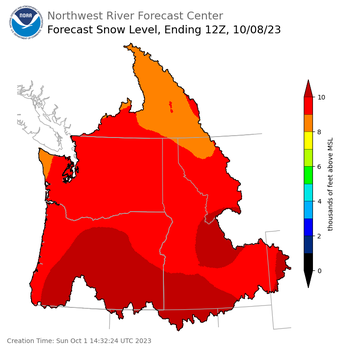 Day 7 Snow Level Forecast (5am) Day 7 Snow Level Forecast (5am)