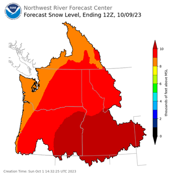 Day 8 Snow Level Forecast (5am) Day 8 Snow Level Forecast (5am)