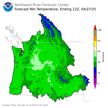 Day 3 Min Temperature Forecast Day 3 Min Temperature Forecast