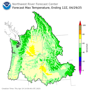 Day 5 Max Temperature Forecast Day 5 Max Temperature Forecast