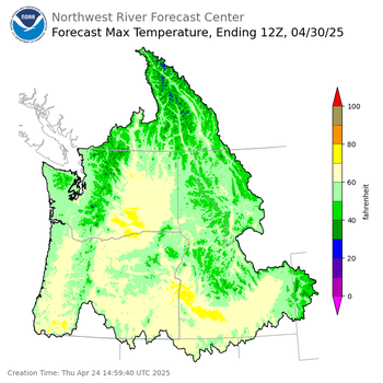 Day 6 Max Temperature Forecast Day 6 Max Temperature Forecast